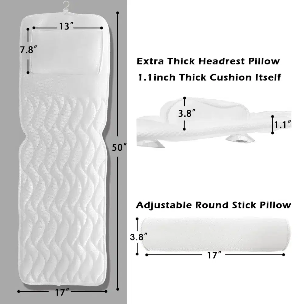 Premium Full Body Bath Pillow3